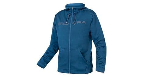 Sweat a capuche endura hummvee myrtille bleu