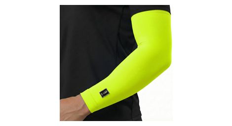 Manchettes de Cyclisme Hiver - Jaune Fluo