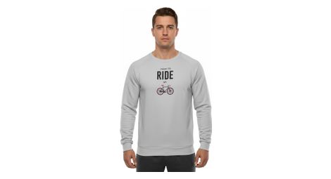 Rubb'r I Want to Ride Long Sleeve T-Shirt White