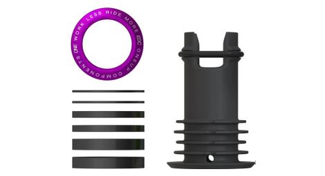 Oneup top cap für edc tool purple