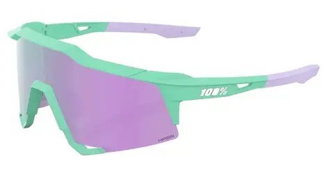 100% speedcraft green - hiper lavender mirror lens