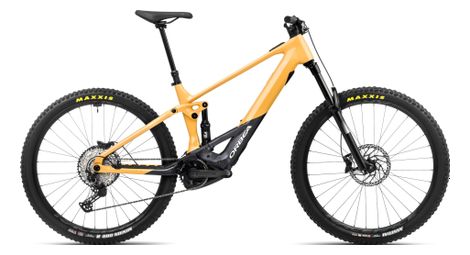 Vtt électrique tout-suspendu orbea wild h30 shimano deore/slx 12v 625 wh 29 jaune corn noir metallic night 2024