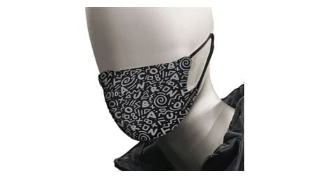 Masque tucano urbano rina graphic noir (lot de 2)