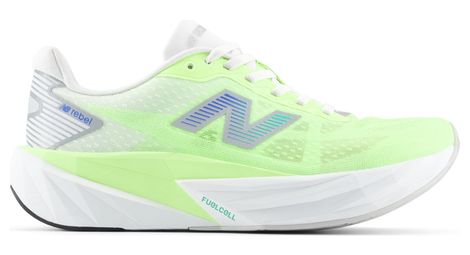 Zapatillas de running New Balance FuelCell Rebel v5 amarillas/blancas para mujer