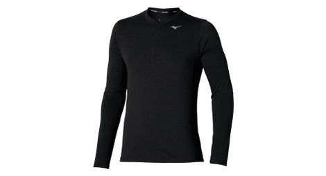 Mizuno Core Impulse Zwart Heren 1/2 Zip Top