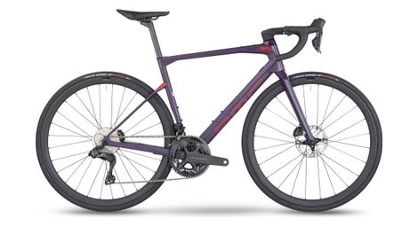 Bmc roadmachine 01 three road bike shimano ultegra di2 12s 700 mm purple 2023