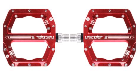 Sb3 unicolor 2 red flat pedals