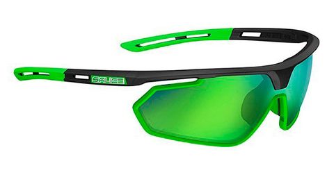 SALICE  018 Rw Mirror Sunglasses Vert,Noir Mirror Hydro Green