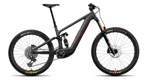 VTT Électrique Tout-Suspendu Santa Cruz Bullit Carbone CC X0 AXS RSV Sram 12V 600 Wh Bosch 120 Nm MX (29''/27.5'') Gris Matte Carbon 2027