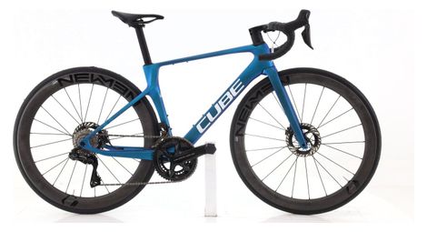 Produit reconditionné · Cube Agree C:62 SLT Di2 12V · Bleu / Vélo de route | Très bon état