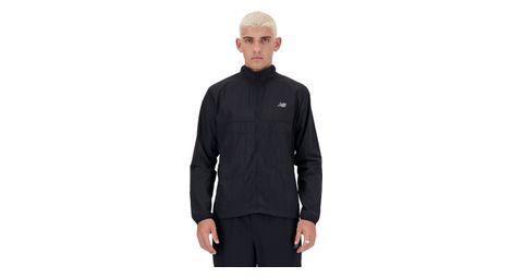 new balance athletics packable windbreaker vest black men s