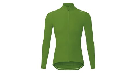 Herren Langarm Trikot Der Kragen Pro Aqua Zero Grün