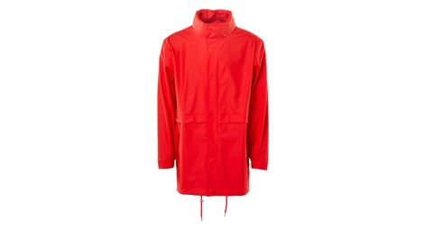 Chaqueta impermeable chándal impermeable rojo