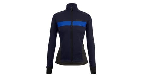 Women's winter jacket santini coral bengal blue