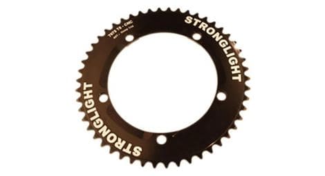 Plateau route diam 144 exter 50dts noir alu 7075 track strong piste 5 branches