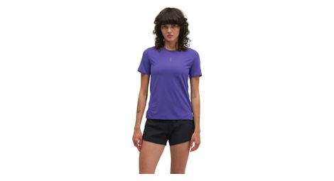 Camiseta de running Hoka EveryRun morada para mujer