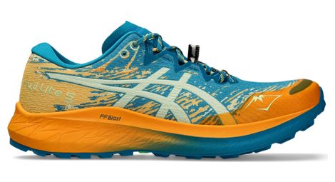 Asics Fuji Lite 5 - homme - bleu