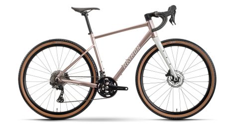 Vélo de Gravel Raymon Territ Pro Shimano GRX 11V 700 mm Beige/Rose 2026