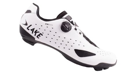Chaussures Route Lake CX177 Blanc/Noir - Standard