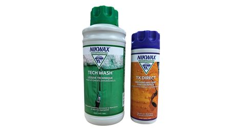 Lessive TECH WASH 1L+ Imperméabilisant TX DIRECT 300ml