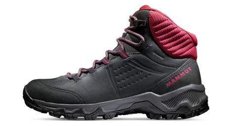 Zapatillas de senderismo mammut nova iv mid gtx rojo mujer