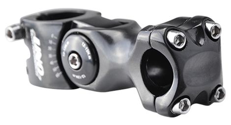 Potence reglable ahead set 1 1 8 l110 uno alu noir 0 a 60 cintre 25 4