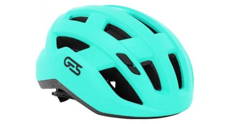 Casque velo adulte ges route-gravel x-way vert bianchi in-mold taille 54-58 fit-system (vendu en boite)