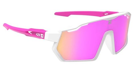 Azr pro race rx gafas de sol infantiles blanco/rosa