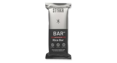 Barretta energetica styrkr 1 confezione da 12 barrette bar50 al cioccolato fondente