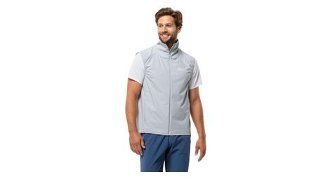 Gilet sans manche jack wolfskin prelight gris