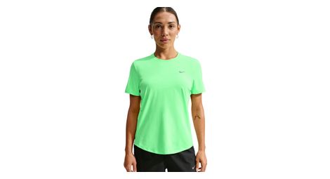 Camiseta de running Nike Swift verde para mujer