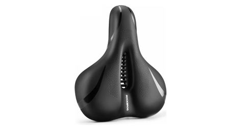 Selle de vélo respirante et antichoc en éponge rockbros- noir