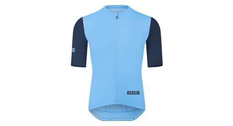 Maillot ligero deportivo de manga corta para hombre azul