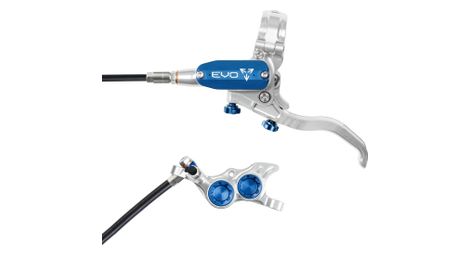 Frein avant hope tech4 evo tr4 argent / bleu durite standard