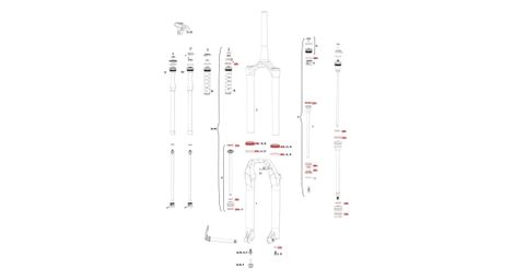 Rockshox revelation rc a1 gelenksatz (2018 und +)