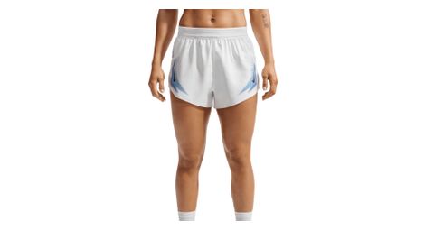 Nike AeroSwift 3in Split-Shorts für Damen, Weiß