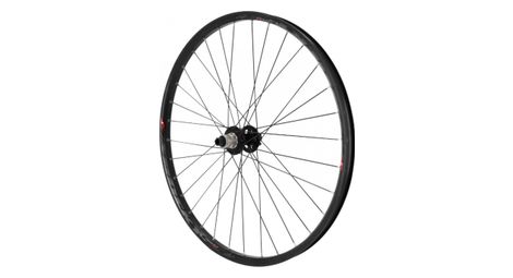 Roue vtt 27.5  trucky 30 disc arriere noir moy sram xd 12v. axe traversant 12-142 (compatible tubeless et tubetype) compatible vae - all terrain pour pneu 2.00-2.50 - jante inter 30mm