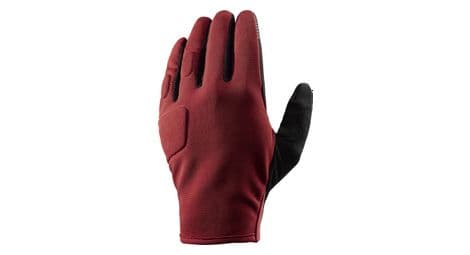 Gants longs mavic xa rouge dalhia
