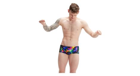 Speedo eco+ 13,5 cm club training allover zwempak zwart/mango