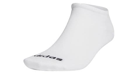 Adidas low cut 3pp ge1382 unisexe blanc chaussettes