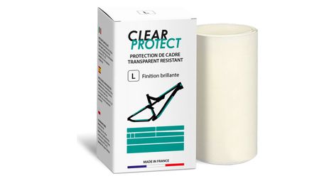 Clearprotect kit protections invisibles de vélo format large (finition brillante)