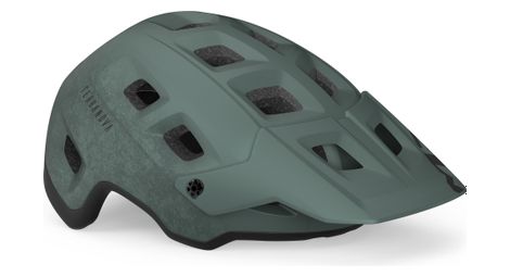Casque all mountain met terranova mips vert noir mat