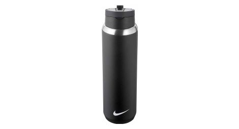 Bidon isotherme nike recharge straw 700ml noir