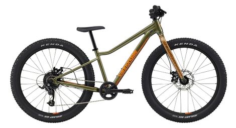 Cannondale trail plus 24'' microshift 8s green mantis