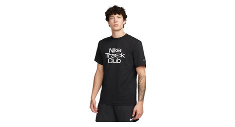 Nike dri-fit track club t-shirt schwarz s