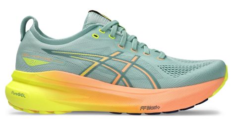 Zapatillas de running asics gel-kayano 31 paris verde/naranja/amarillo hombre