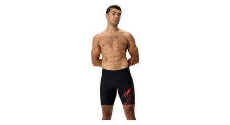 Jammer Speedo Medley Logo Noir/Rouge Homme