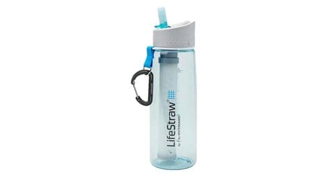 Lifestraw go 650 ml botella filtrante de agua azul claro