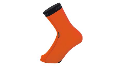 Couvre chaussures santini impermeables vega h20 orange
