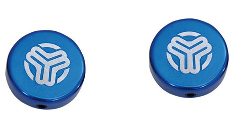 Sb3 bar end plugs - aluminium blue